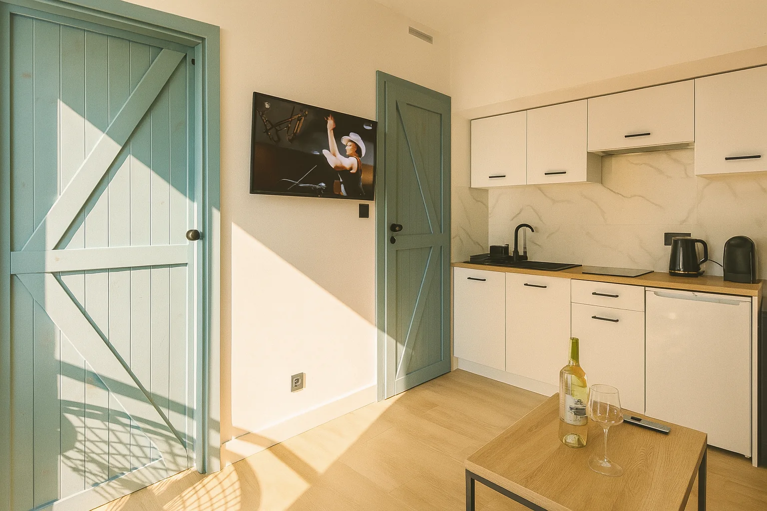Jasny apartament Riviera Poddąbie